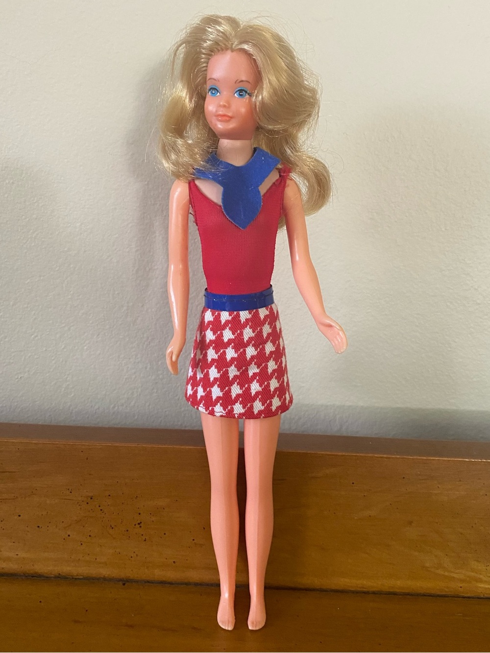 Skipper Barbie Doll vintage 1970s Mattel "Growing Up Skipper" Working Condition